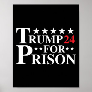 Trump For Prison 4th Of July Independence Day Amer Poster