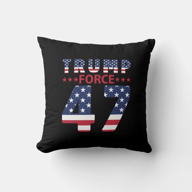 Trump Force 47 Cushion (Front)