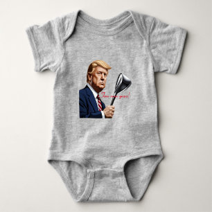Trump: Fore more years of greatness! Baby Bodysuit