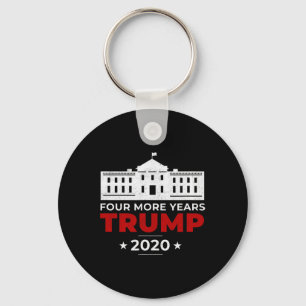 Trump Four More Years Pro Usa Conservative Vintage Key Ring