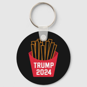 Trump French Fries 2024 Trump 2024 Trump Fries  Key Ring
