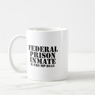 Trump Funny Halloween Costume T Shirt Prison Inmat Coffee Mug
