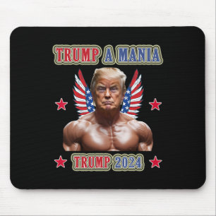 Trump Funny Wrestling Trumpamania Republican Conve Mouse Pad