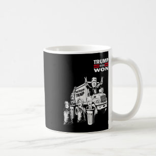 Trump Garbage Truck Waste Management 47th Funny - Coffee Mug