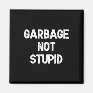 Trump Garbyge 2025 Funny 45 47 Trump Supporter Ele Magnet