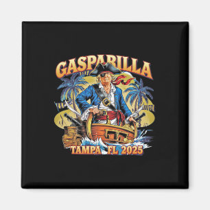 Trump Gasparilla Tampa Fl 2025 Pirate Festival Magnet