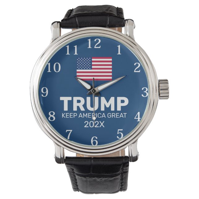 Trump Gift Keep America Great Watch (Front)