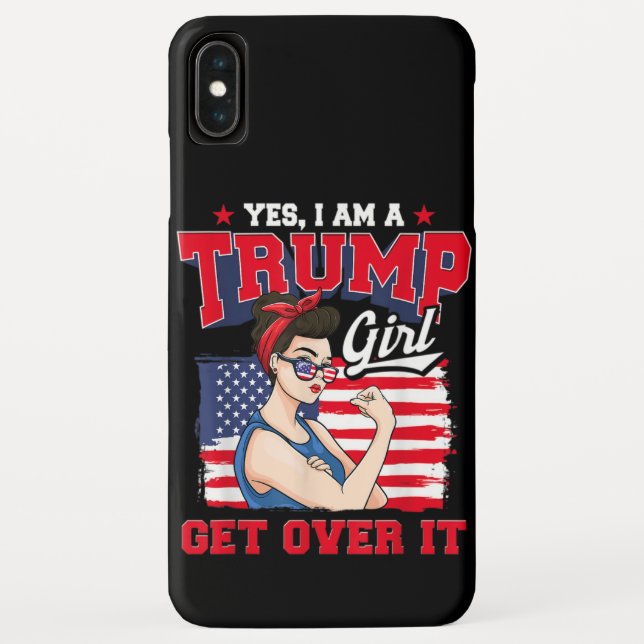 Trump Girl Case-Mate iPhone Case (Back)