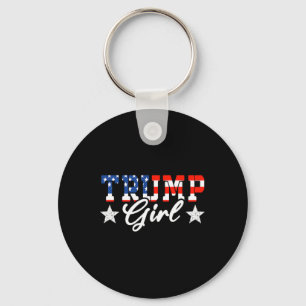 Trump Girl (on Ck) Trump Girl No Apologies Mega Me Key Ring