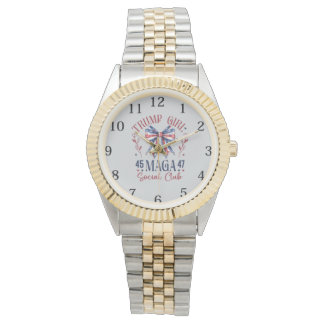 Trump Girl Social Club Croquette Bow Watch