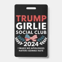 Trump Girlie Coquette Social Club Bow Election 