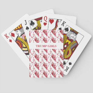 TRUMP GIRLS ROCK! PLAYING CARDS