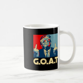 Trump Goat 45th President Middle Finger Election R Coffee Mug
