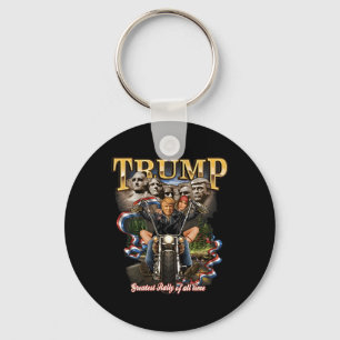 Trump Goat Daddy's Home Funny Trump Daddys Coming  Key Ring