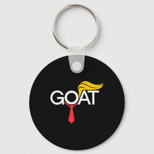 Trump Goat Election Funny Support Republican Pro A Key Ring