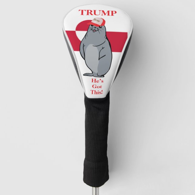 TRUMP GOLF HEAD COVER (Front)