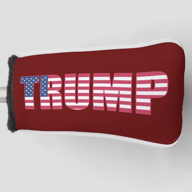 TRUMP GOLF HEAD COVER for dad (Front)