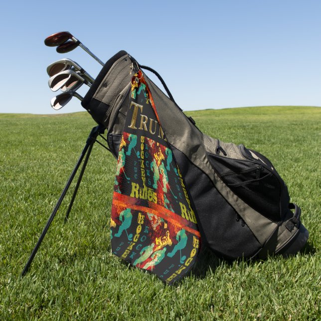 TRUMP GOLF TOWEL (Green)