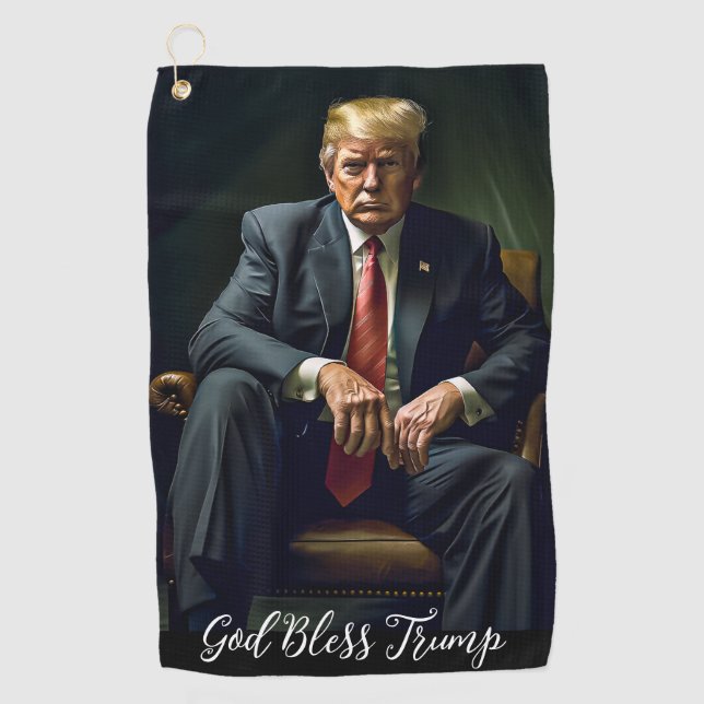 Trump Golf  Towel (Front)