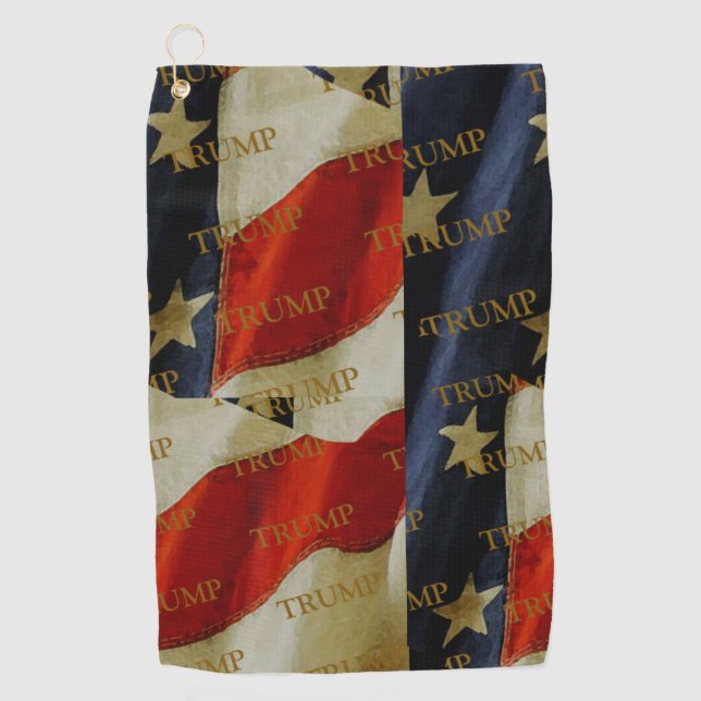 TRUMP  GOLF TOWEL (Front)