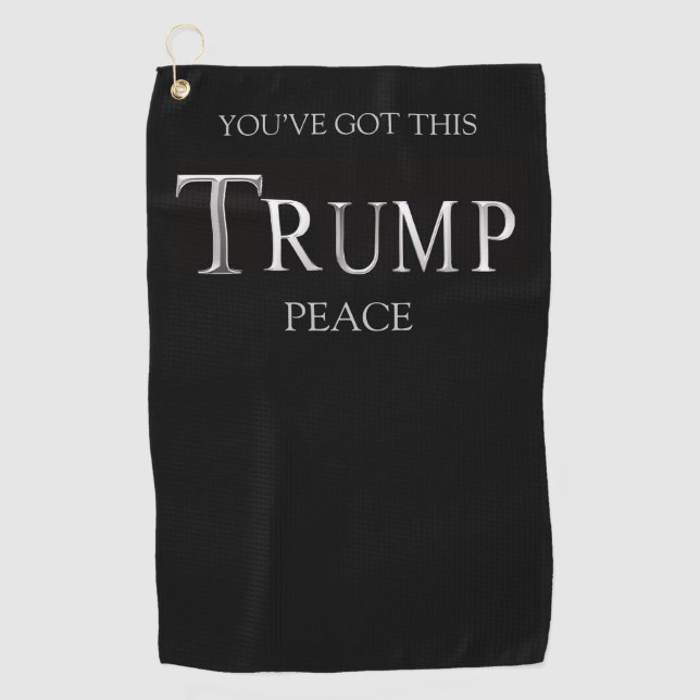TRUMP GOLF TOWEL (Front)