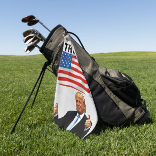 TRUMP GOLF TOWEL PATRIOTIC