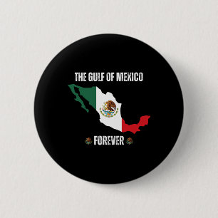 Trump Gulf Of Mexico Forever Anti Trump Liberal Gu 6 Cm Round Badge