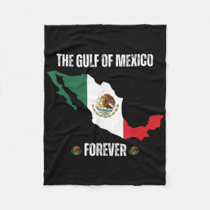 Trump Gulf Of Mexico Forever Anti Trump Liberal Gu Fleece Blanket