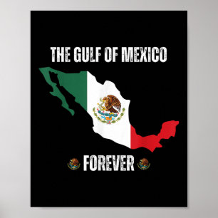 Trump Gulf Of Mexico Forever Anti Trump Liberal Poster