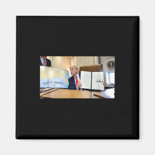 Trump Gulf Of Mexico Patriotic President Trump Magnet