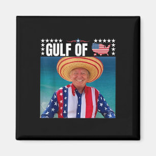 Trump Gulf Of United States Of America Magnet