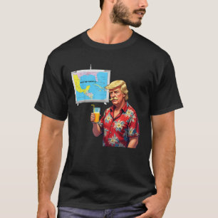 Trump Gulf Of USA America Est 2025 American Flag G T-Shirt