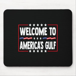 Trump Gulf Of Usa America Funny Gulf Of Mexico Usa Mouse Pad
