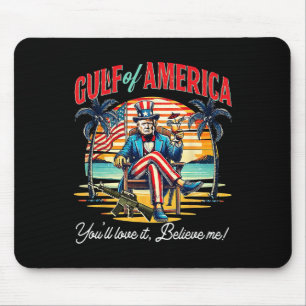 Trump Gulf Of Usa America Ocean Mouse Pad