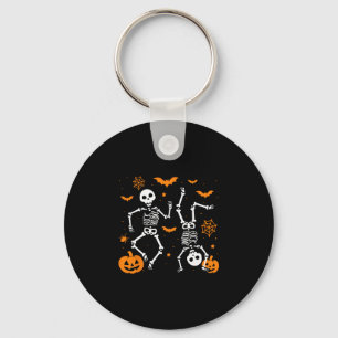 Trump Hallloween Skeleton Funny Key Ring