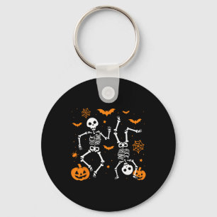 Trump Hallloween Skeleton Funny Key Ring