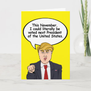 Trump Halloween Card - There are scarier things th