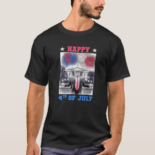 TRUMP HAPPY 4th of JULY Daddy Fireworks Staff Pyro T-Shirt