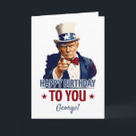Trump - Happy Birthday to You Card / Custom Name<br><div class="desc">Editable birthday wishing card for adults</div>