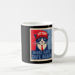 Trump Harris Make Pet Safe Again Democratic Republ Coffee Mug