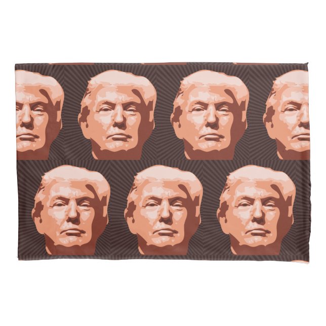 TRUMP HEADS FUNNY PILLOWCASES (Front)