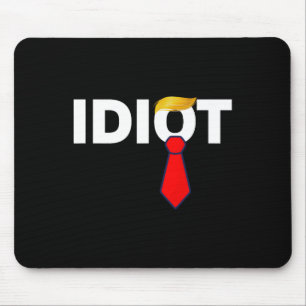 Trump Idiot Anti-trump Tariffs Protest Hands Off 2 Mouse Pad