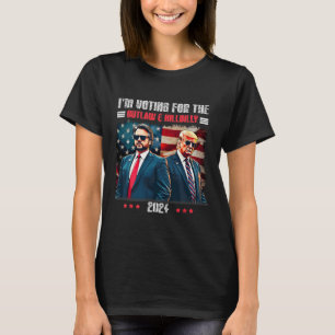 Trump I'm Voting For The Outlaw And Hillbilly Trum T-Shirt