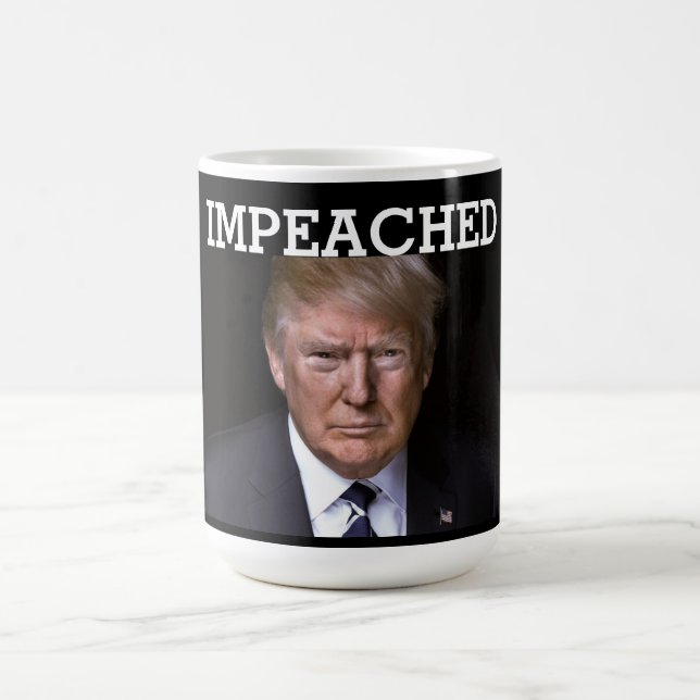 Trump Impeached Coffee Mug (Center)