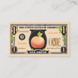 Trump Impeachment Party Promotional Coupon