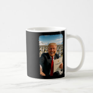Trump Imposing Tariff On Penguin Ironic Politics M Coffee Mug
