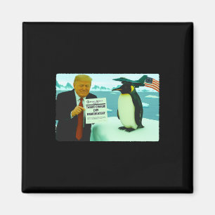 Trump Imposing Tariff On Penguin Ironic Politics M Magnet