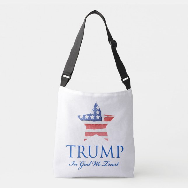 TRUMP In God We Trust tote bag (Front)