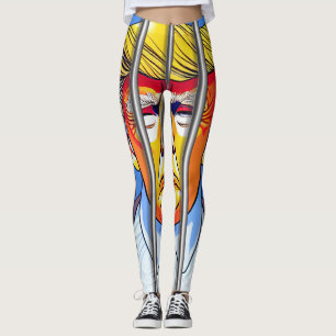 Trump in Jail All-Over-Print Leggings 
