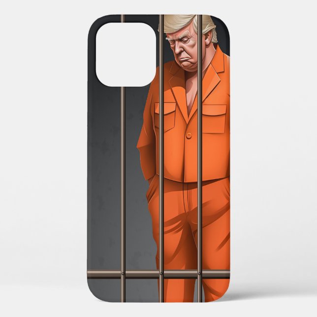 Trump in Jail Case-Mate Phone Case, Apple iPhone 1 Case (Back)